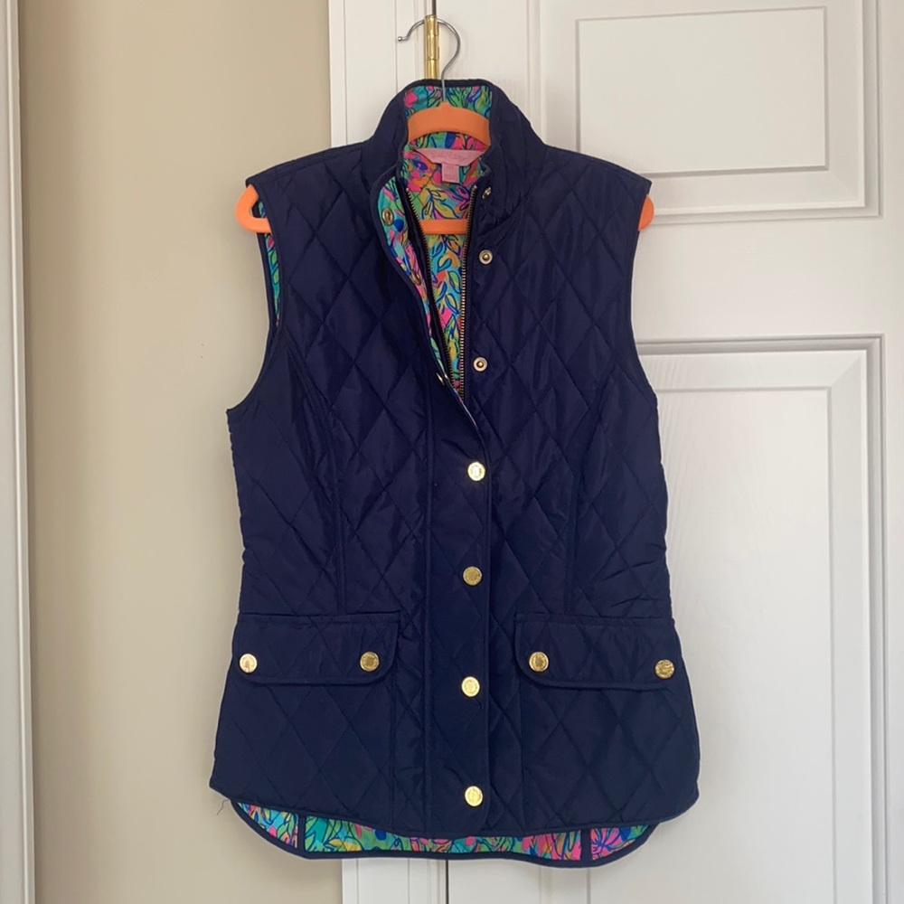 Lilly Pulitzer Quilted Vest